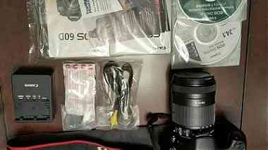 كانون EOS 60D 18 0 النائب كاميرا SLR الرقمية   أسود ...