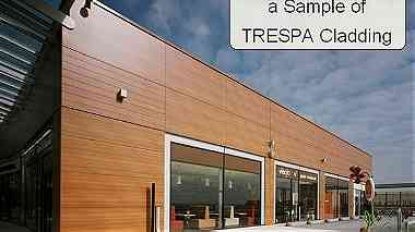 Cladding TRESPA  كلادين لون خشبي للبيع بسعر مناسب ...
