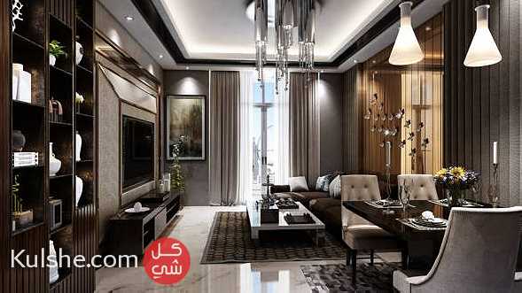 شقة غرفة وصالة بالتقسيط في دبي ... - صورة 1