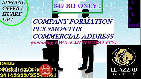 Company Formation plus 2 months Commercial Address ... - Image 1