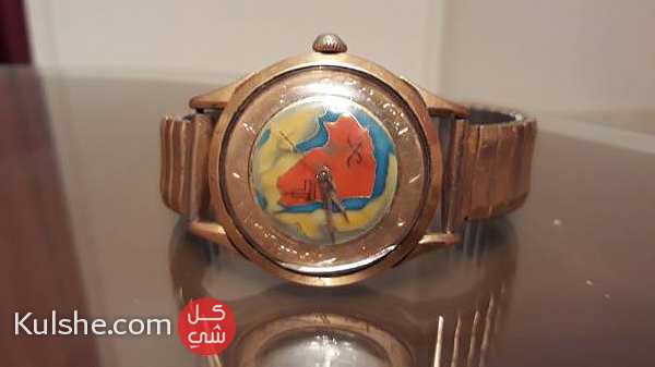 ساعة ذهب ممضية من الملك سعد بن عبد العزيز ... - Image 1