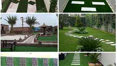 تنسيق أجمل الحدائق مكة وجدة تركيب الشلالات وتوريد العشب الصناعي والطبيعي