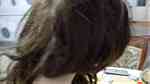 باروكة شعر لون بني فاتح طول متوسط - long curly hair wig - صورة 1