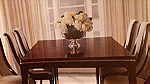 New dining room, 6 chairs, table and buffet غرفه سفره، ٥ كراسي و كنبه ل ٣ أ - Image 1
