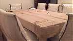 New dining room, 6 chairs, table and buffet غرفه سفره، ٥ كراسي و كنبه ل ٣ أ - صورة 3