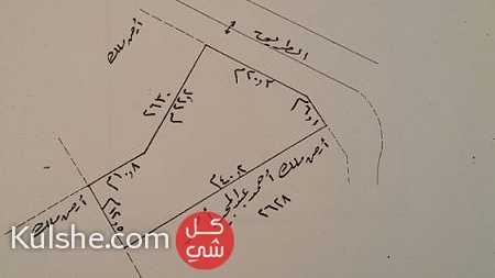 للبيع أرض في مدينة حمد الدوار السابع في اتجاه الهايويه المساحة 633,4 مترمرب - صورة 1