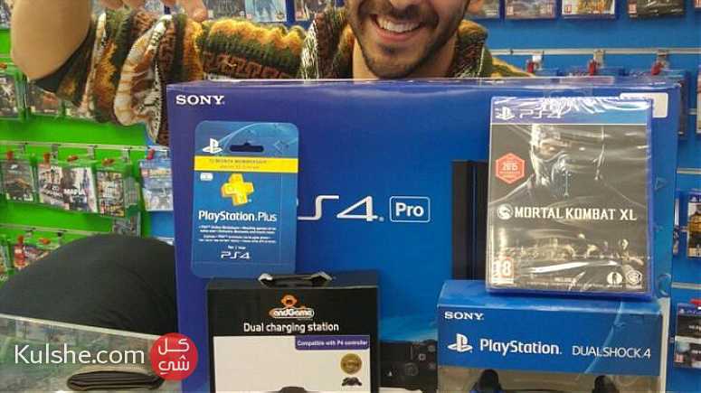 for sale new Sony PS4 Pro 1TB Console with 5 games $150usd - Image 1
