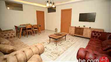 شقة مفروشة فاخرة 4+1 في مجمع شقق فندقية وسط اسطنبول للإيجار اليومي والشهري