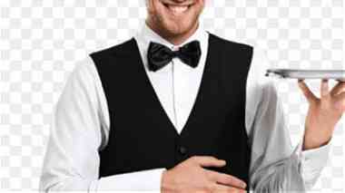 required Good looking waiter