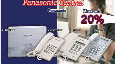Discount 20% on Panasonic Central from Soor Technology Company