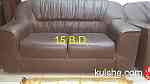 Leazer sofa for sale in Muharraq 2 sofa(*15 B.D) - صورة 2