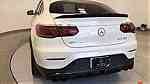 Clean Benz 2020 Glc 43 AMG Coupe white color - صورة 2
