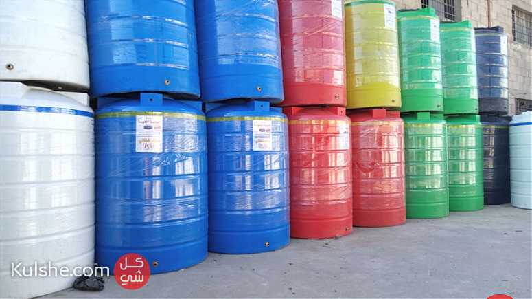 خزانات مياه بلاستيك توصيل وتركيب داخل عمان والزرقاء مكفول تبديل - صورة 1