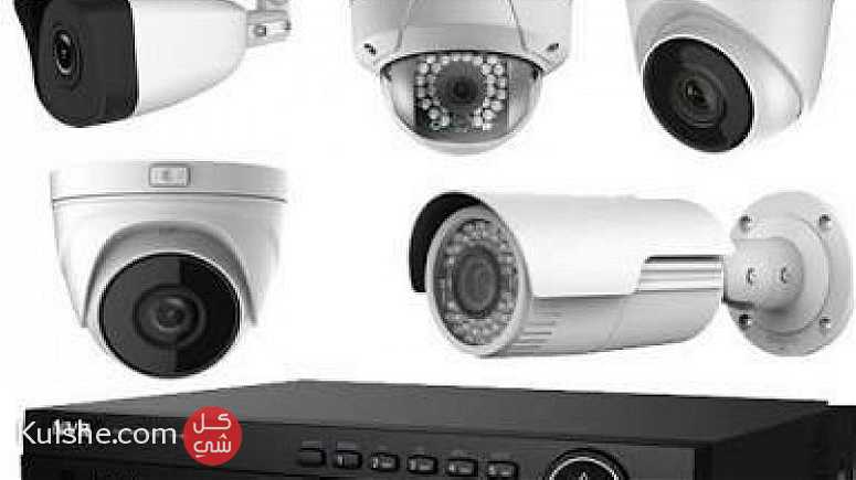 كاميرات مراقبة - شبكات - سنترلات -اجهزة بصمة - صورة 1