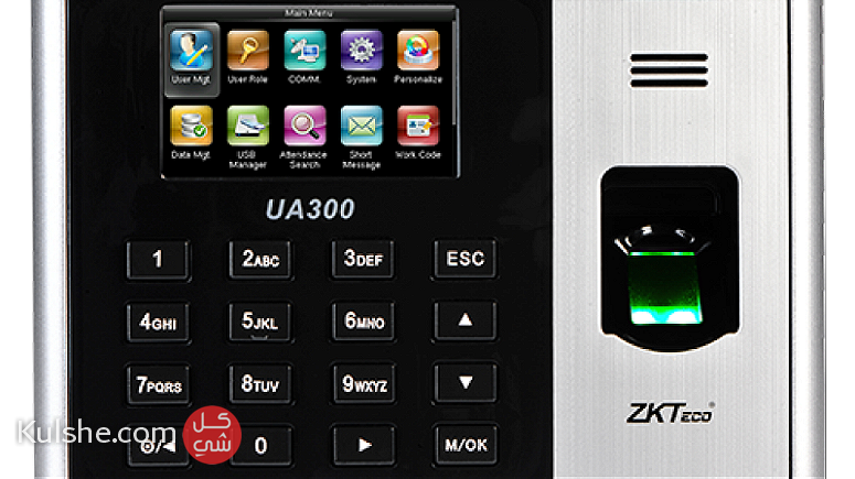 جهاز البصمة للشركات والمؤسسات حضور و انصراف ZKTECO UA300 - Image 1
