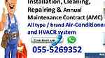 ac repair cleaning service gas fill split ajman sharjah - صورة 2