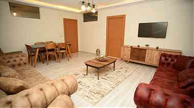 شقة فندقية مفروشة 4+1+3 وسط اسطنبول داخل مجمع فندقي للإيجار اليومي والشهري