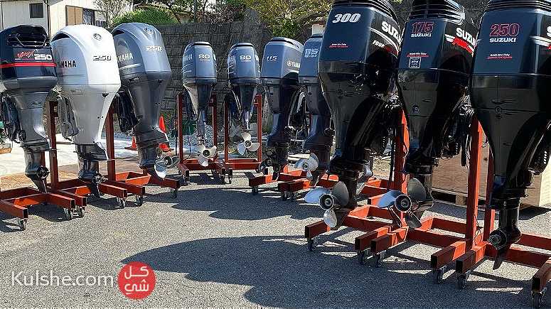 We sell NEW and USED MODEL OF OUTBOARD MOTOR ENGINES - صورة 1