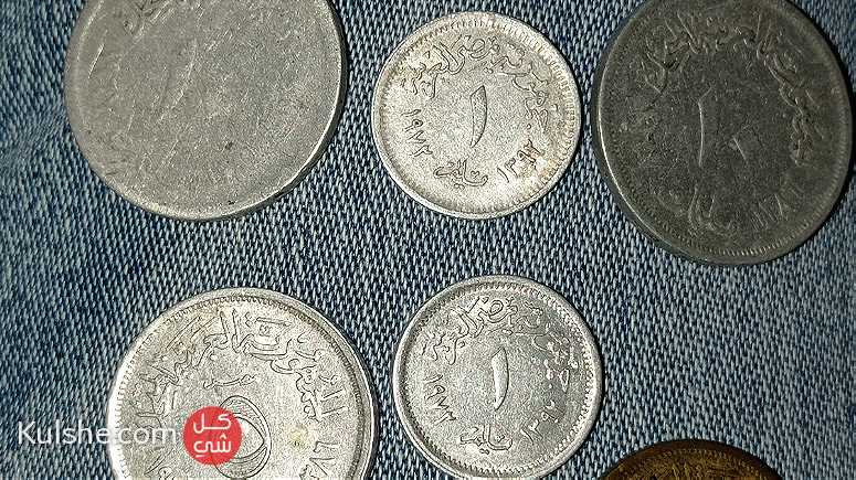 مجموعه من العملات النادره فئه المليم - صورة 1