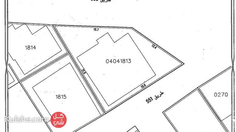 للبيع منزل قديم في طشان يقع خلف غاز السلام يقع على - Image 1