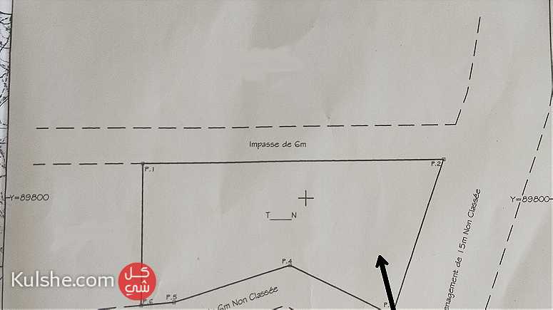 ارض للبيع نواحي مراكش بمساحة 1009 متر مربع - صورة 1