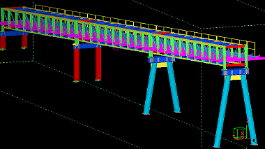 Steel structure AutoCAD detailing workshop drawing رسومات هندسية وتفصيلية منشات معدنيه