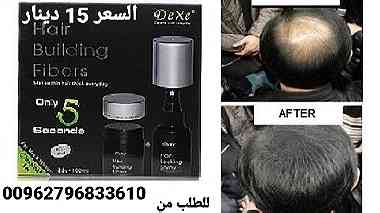 ألياف بناء الشعر Dexe هو منتج مذهل وطبيعي يزيل على الفور مظهر الشعر