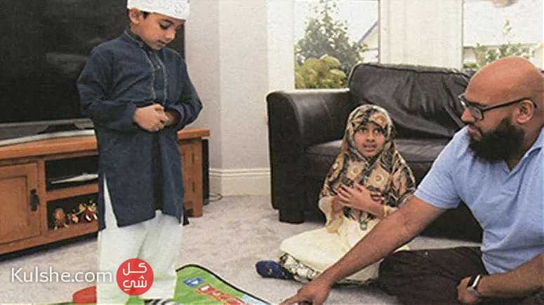 سجادة تعليم الصلاة للاطفال النسخة الاصليه باللغة العربية - صورة 1