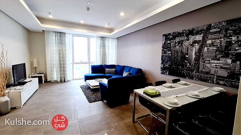 spacious 3 bedrooms in salmiya fully furnished for rent - صورة 1