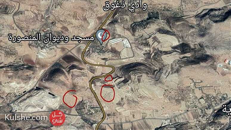 قطع اراضي عدد 4 بمساحات مختلفة من اراضي عرابة - جنين - Image 1