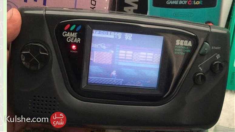 GameGear with tv and 3 games - Image 1