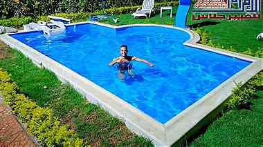 حمامات سباحة من الاهرام للفيبر جلاس بتصميمات رائعة وضمان 10 سنين