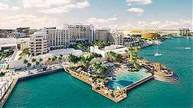 شقة على المسبح في أبو ظبي بجوار فندق هيلتون الفاخر