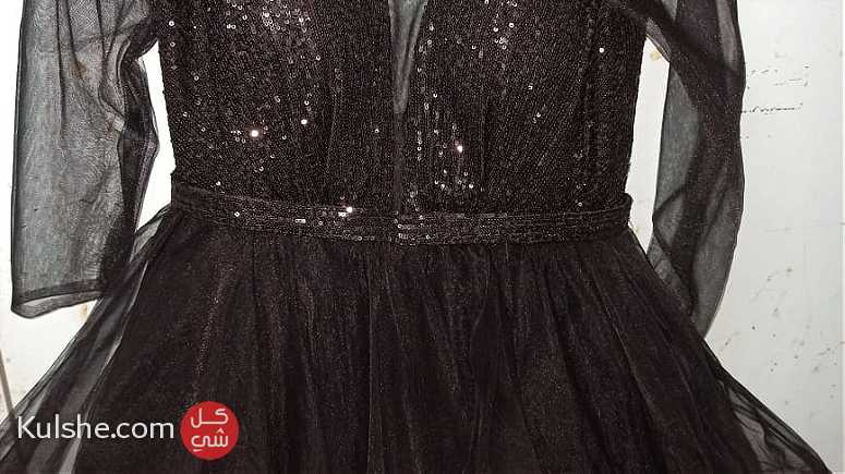 فستان سواريه اسود قصير جديد للبيع - صورة 1