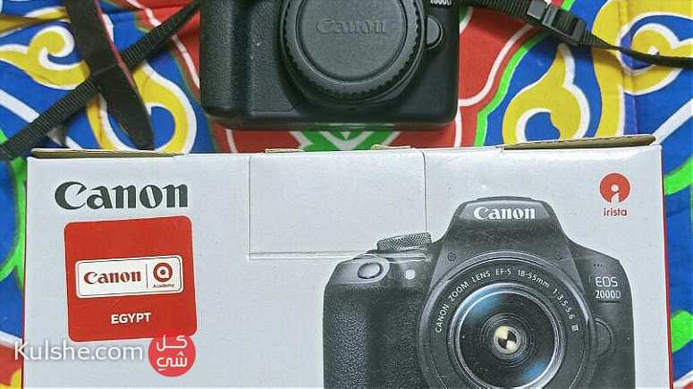 canon2000Dكسر زيرو-canon lens50m-canon lens 18-55mm-flash v860ii - Image 1