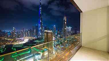 شقه فاخرة 3 غرف  Luxurious apartments next to Burj Khalifa