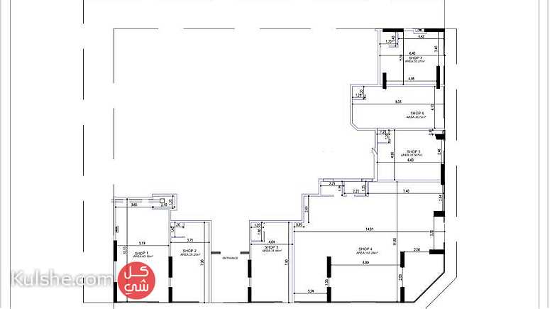 للإيجار محلات تجارية جديدة في الشارقة  مويلح   خلف سيتي سنتر الزاهية - Image 1
