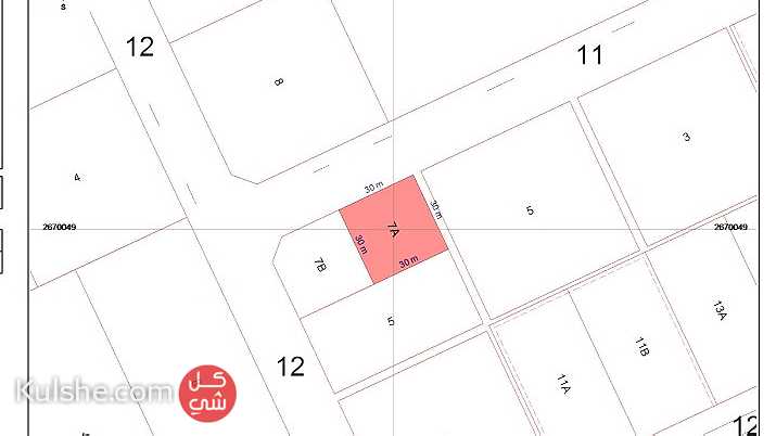 أرض سكنية للبيع في الشعيبة الروضة الشرقية - Image 1