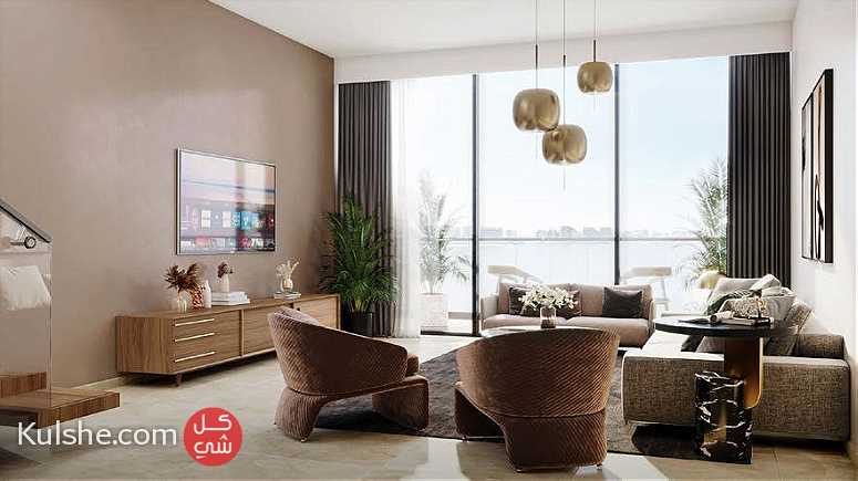 بقسط شهري تملك شقة غرفتين وصالة على البحر في أبوظبي - Image 1
