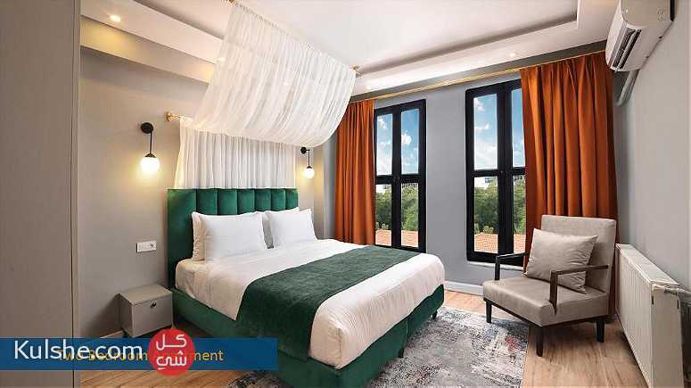 غرفتين نوم وصالة للايجار الفندقي في شارع الاستقلال - Image 1
