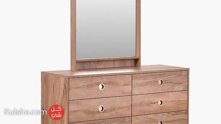 Haris dresser and a mirror تسريحة و مراية لم تستعمل - Image 1