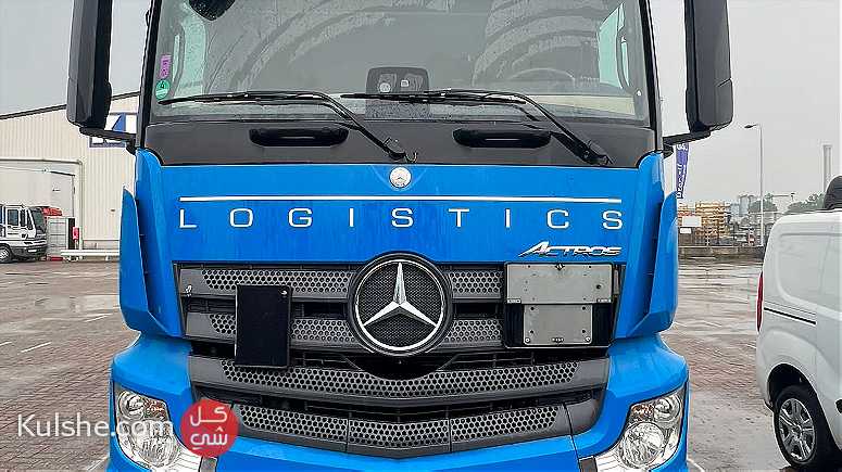 شاحنه مرسيدس اكتروس2017 مستخدم اخت الجديد للإستيراد لخارج السعوديه - Image 1