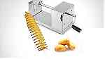 الة بطاطا طريقة عمل البطاطس اللولبية شرائح البطاطس الحلزونية الخضار - Image 7