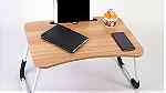 طاولة سرير - طاولات للدراسة من الخشب خشبية طاولة قابلة للطي صغيرة - صورة 9