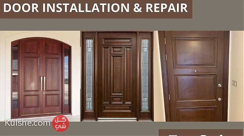 DOOR INSTALLATION AND REPAIR - Image 1