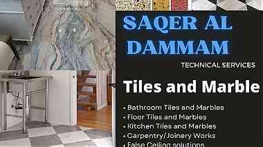 Tiles and Marble(SAQER AL DAMMAM TECHNICAL SERVICES)