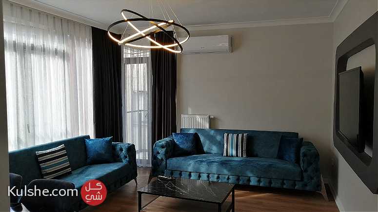 شقة مفروشة للايجار في اسطنبول غرفتين نوم و صالة للايجار اليومي والشهري - صورة 1