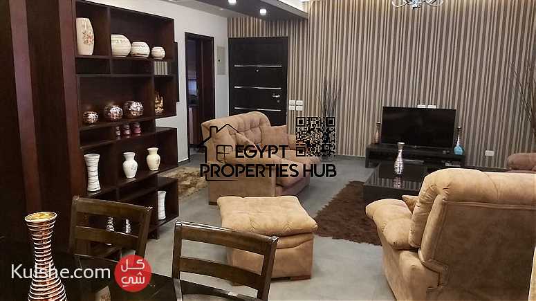 Inside Compound the village new Cairo apartment with full garden view - صورة 1