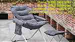 مستلزمات حدائق كرسي استرخاء 3 حركات ريكلاينر كراسي حدائق ريكلاينر - صورة 4