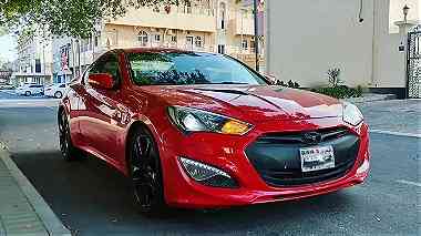 Hyundai Genesis Coupe Model 2014 Bahrain agency